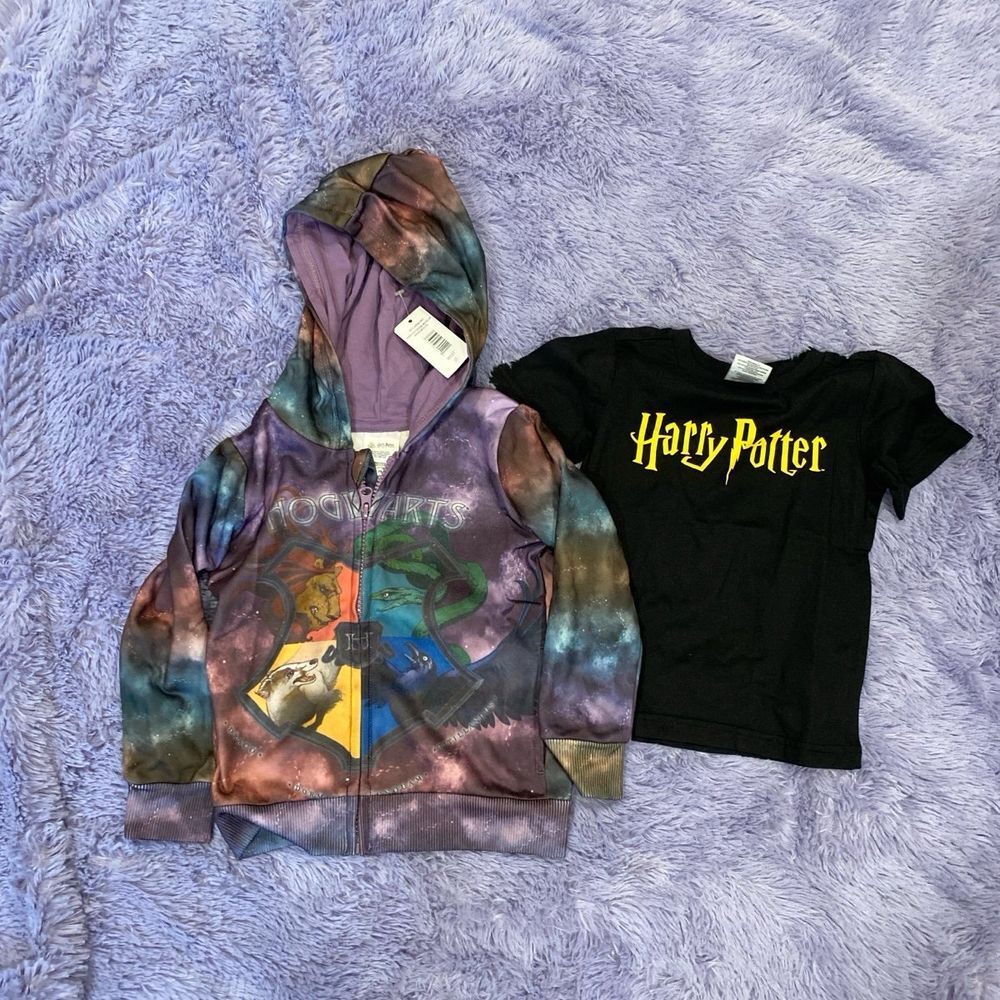 Harry‎ Potter Full Zip Hoodie and T shirt size 3t
